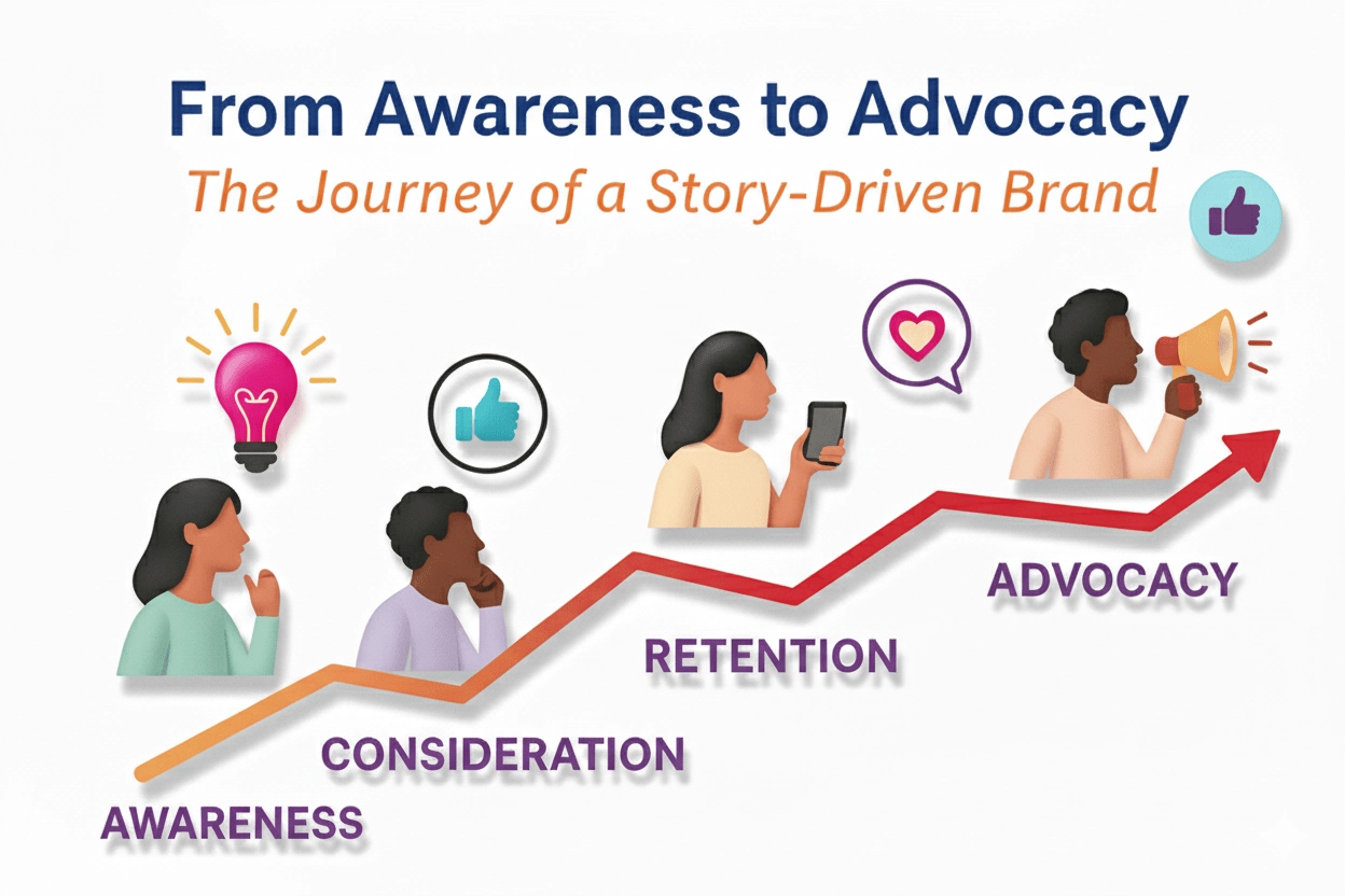 From Awareness to Advocacy: The Journey of a Story-Driven Brand